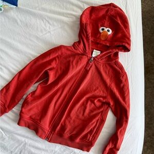 Hanna Andersson Red Elmo Hoodie for Kids